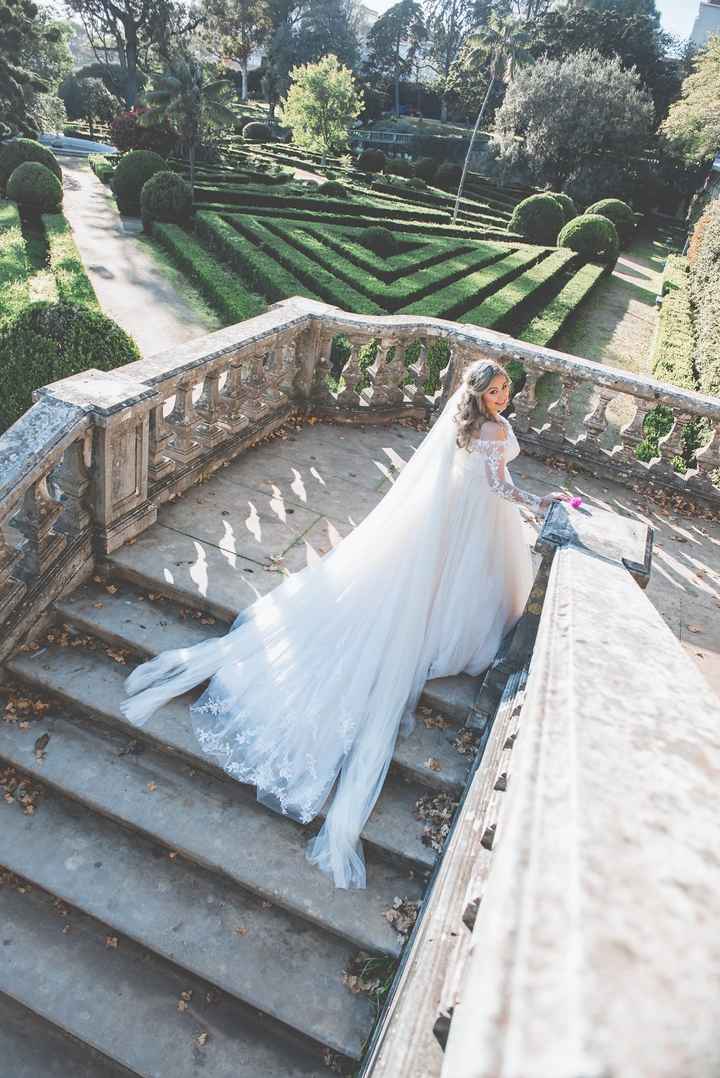 Vestido de noiva se segunda mão - 1