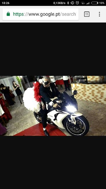 Como vão chegar à cerimónia? - 1