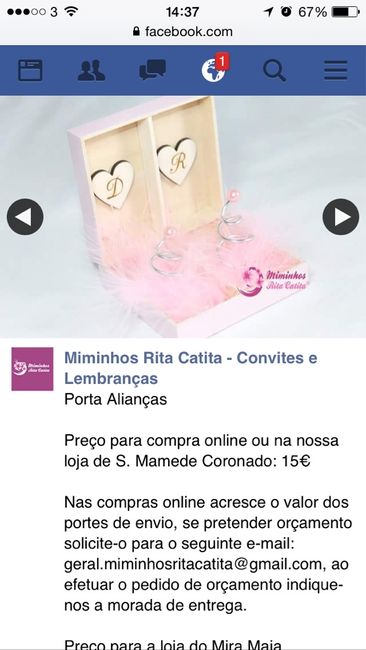 Dúvida, suporte de alianças ajuda - 2