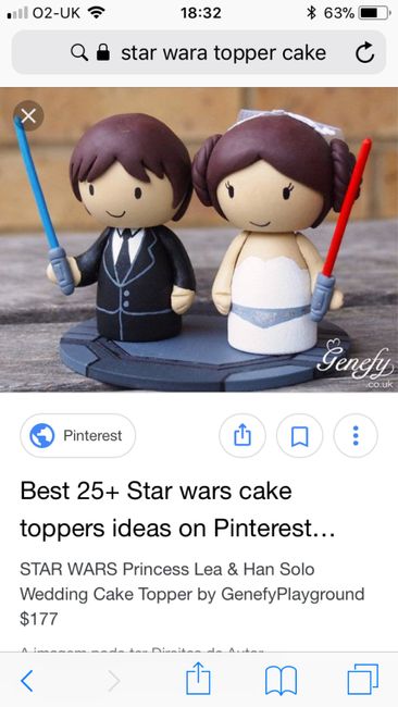 Topo de Bolo Star Wars: Recomendacoes precisam-se! 2