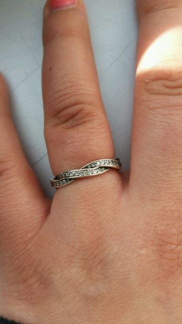 Os nossos aneis de noivado - 1