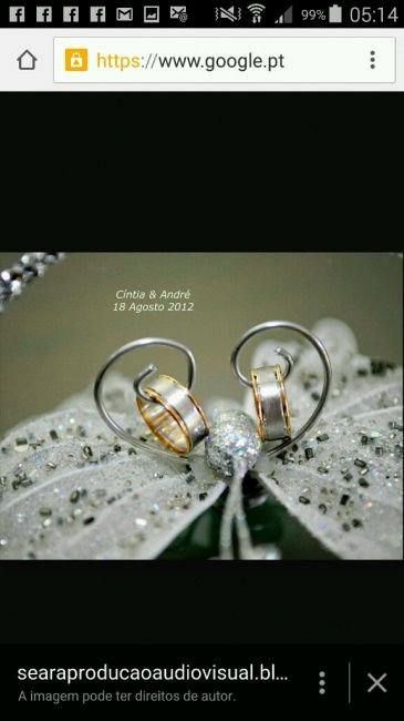 Porta alianças: o que fazer? - 4