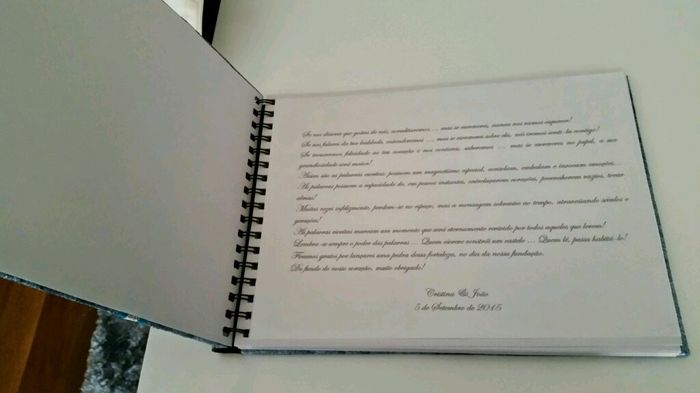 Livro de honra -ajuda - 2