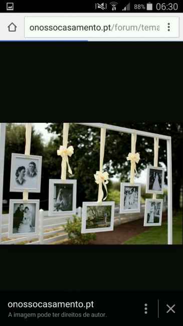 10 centros de mesa feitos com fotos - 1