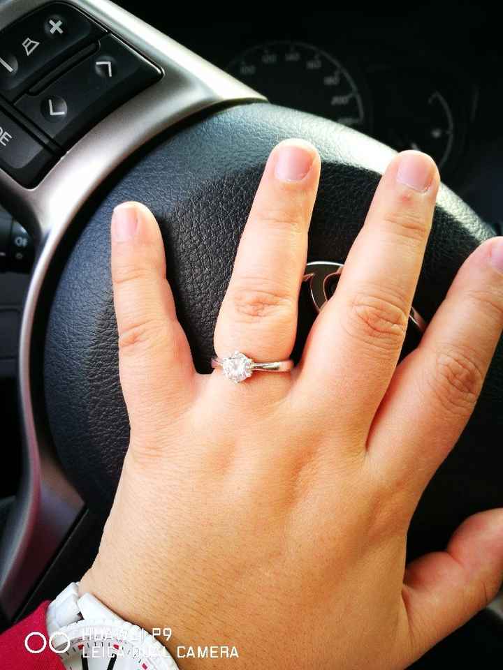 Partilha uma foto do teu anel de noivado - 1