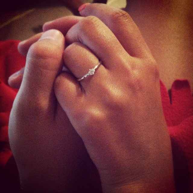 O anel, simples como gosto!