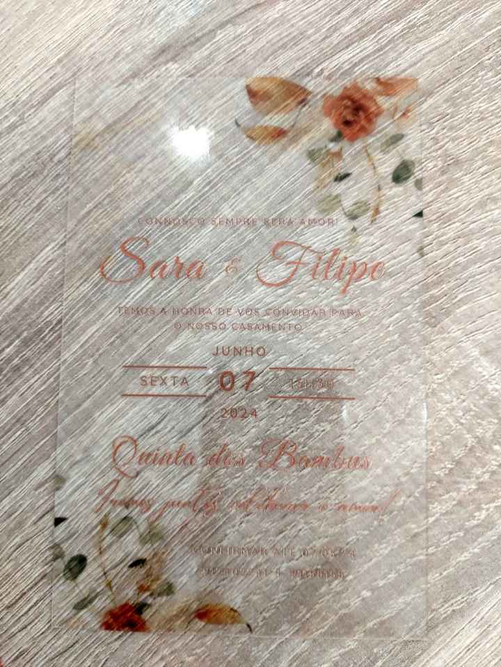 Convite casamento 🧡 - 2