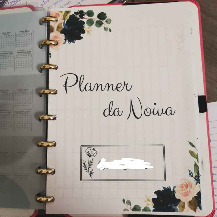 Planner da noiva sim ou não? - 1