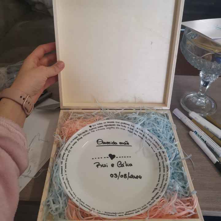 Presente para pais dos noivos 🥰🥰 - 1
