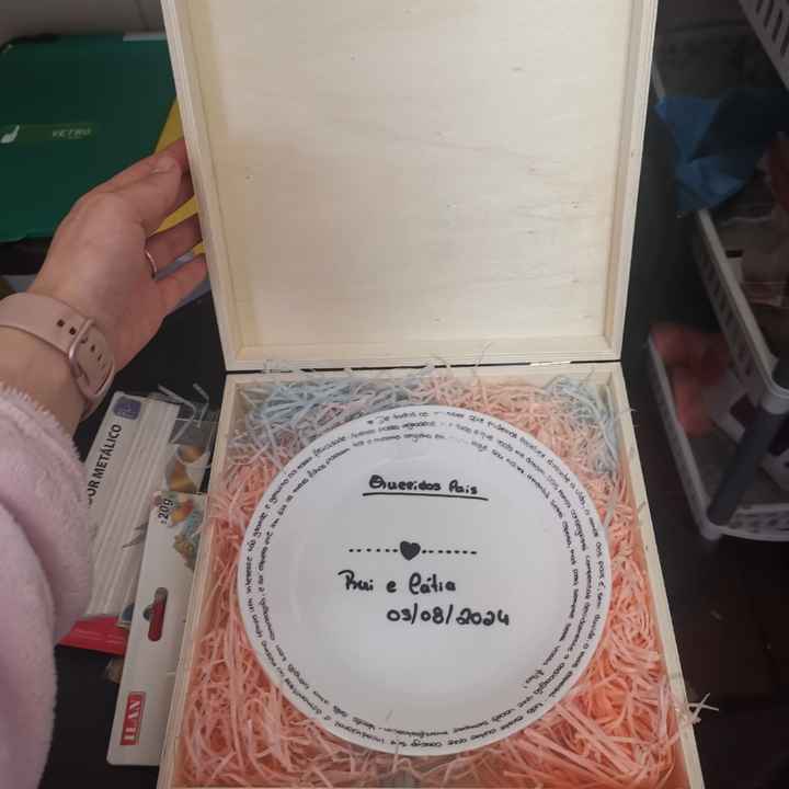 Presente para pais dos noivos 🥰🥰 - 2