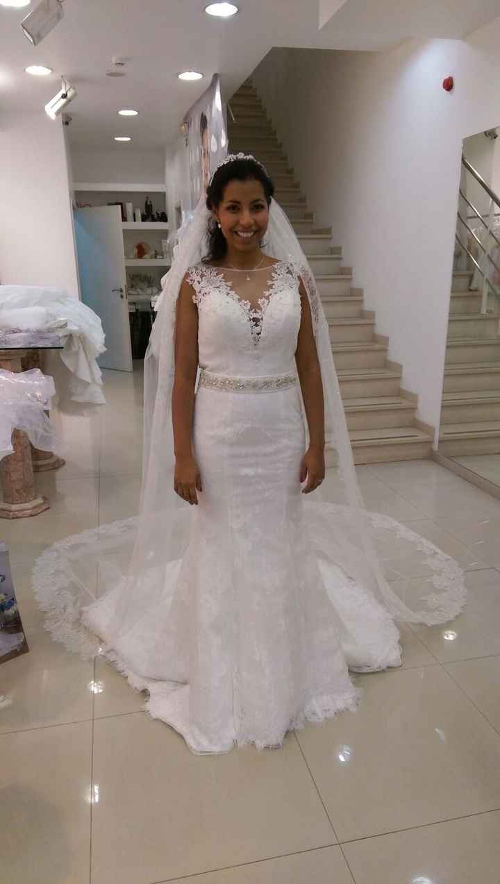 vestido parte de frente