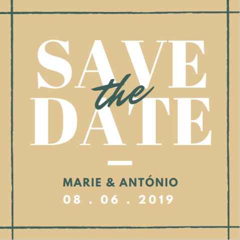 save the date 2