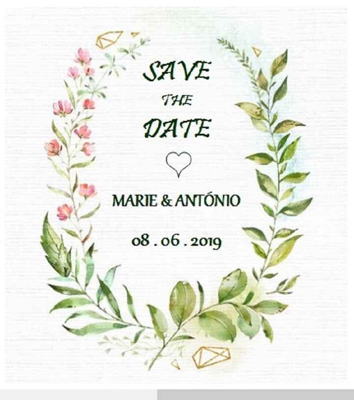 save the date