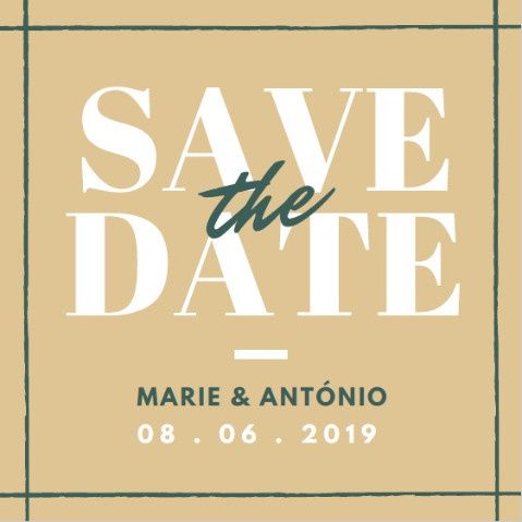 save the date 2