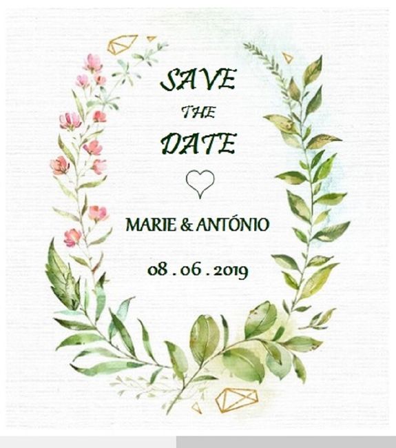 save the date