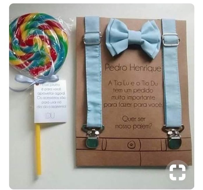  o que vocês vão dar aos pajens e damas??? - 2