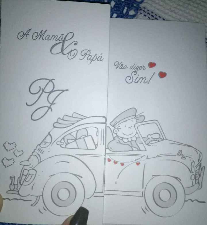 Mostrem-me o vosso convite de casamento - 1