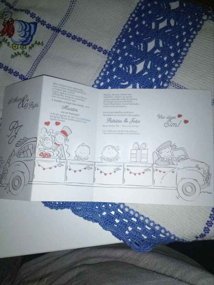 Mostrem-me o vosso convite de casamento - 3