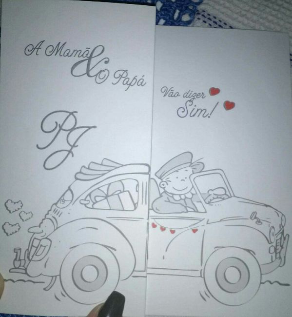 Mostrem-me o vosso convite de casamento - 1