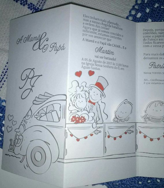 Mostrem-me o vosso convite de casamento - 2