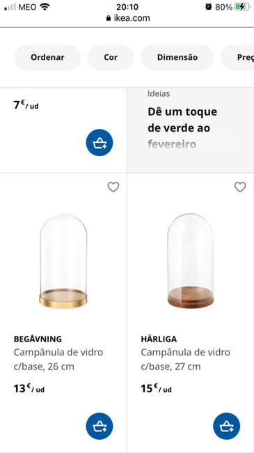 Campânula em vidro e base em metal ou madeira 4