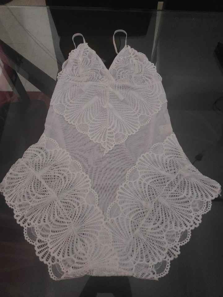 a minha lingerie de noiva chegou!! ♥️ - 2