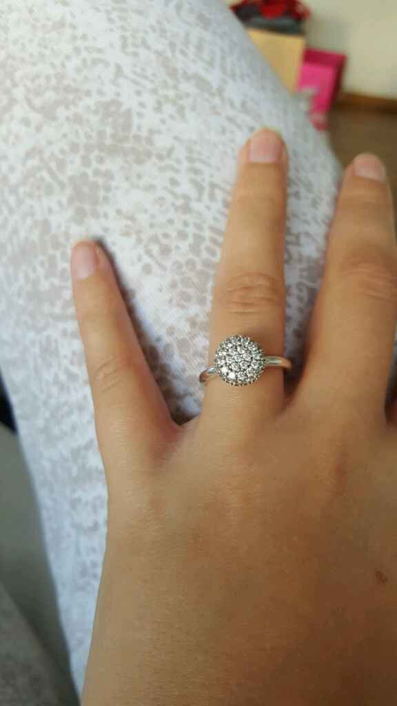 O meu anel de noivado!!! - 1