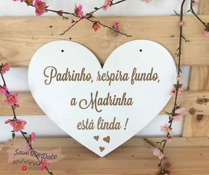 Plaquinhas divertidas para os pajens :) - 1