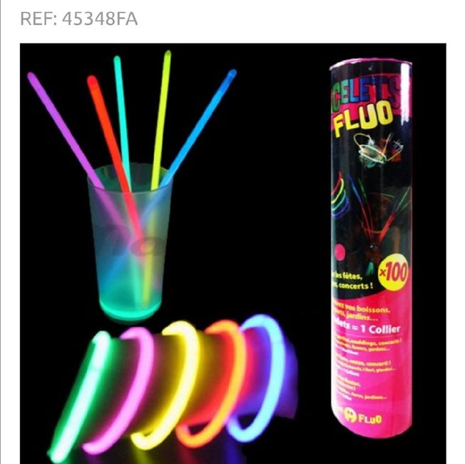 Glow sticks - 1