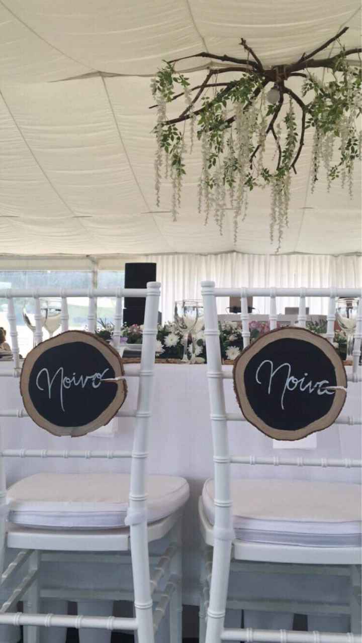 Manualidades (30): Cadeira dos Noivos – um destaque especial para os pombinhos - 1