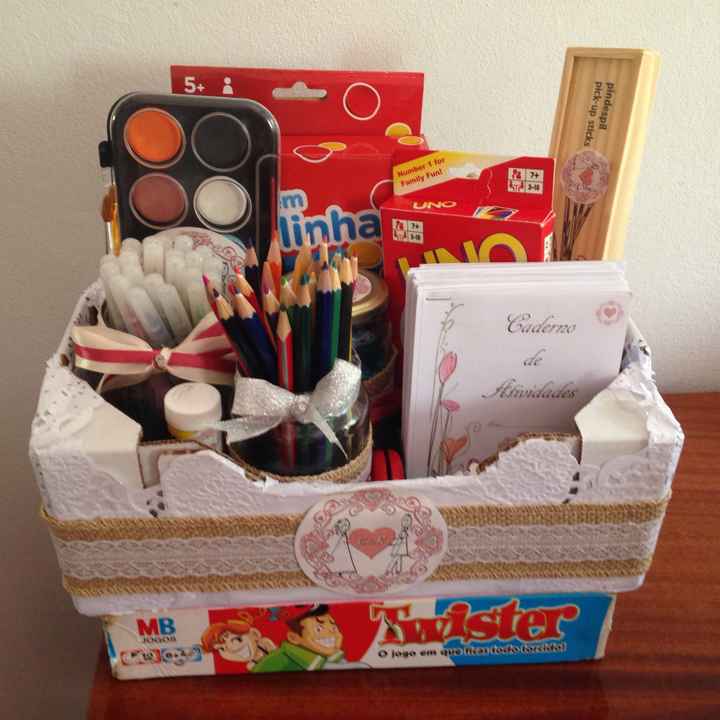  Caixa crianças - check! ✔️ - 1