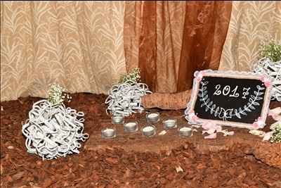 Marcador de mesa - noivos