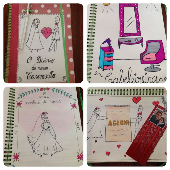 Diário do casamento diy - 1