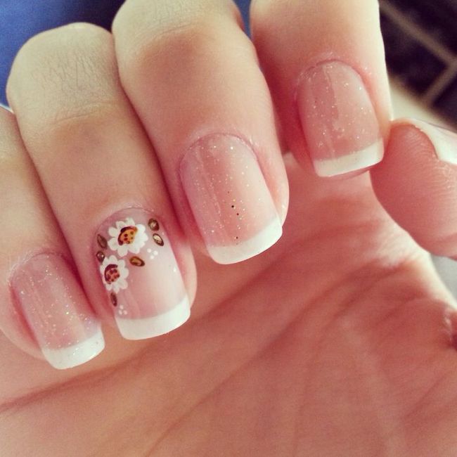 Unhas - inspiração: margaridas! 😀 - 6