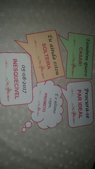Placas para casamento - 2