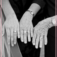 mãe, noiva e avó