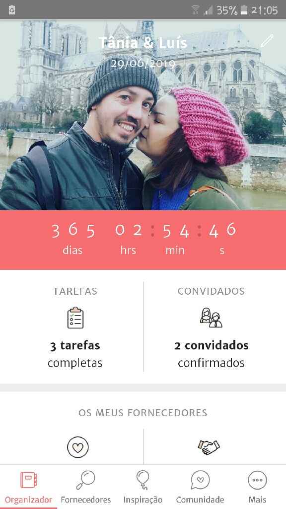 Falta precisamente um ano! - 1