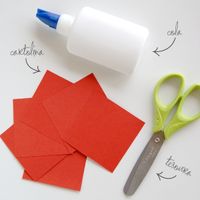 Materiais para rosas de papel