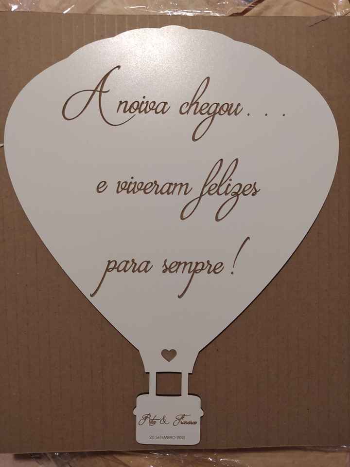 Placa noiva - check ✅ - 1