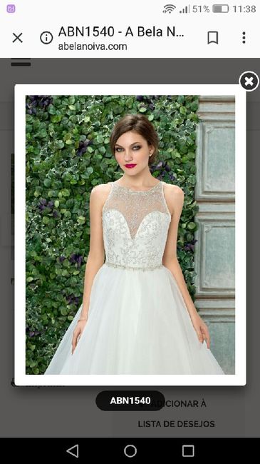 Vestido de noiva - 1