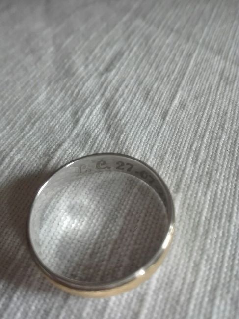 Alianças.... chegaram 😁😁😁 - 2