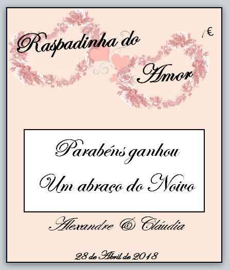 raspadinha do amor