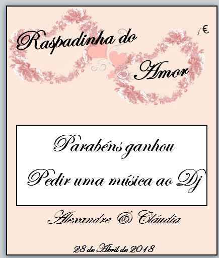 raspadinha do amor