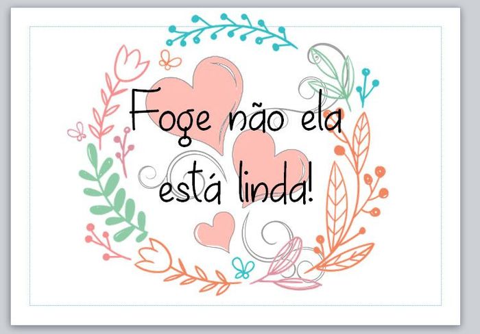 placa para os meninos das alianças