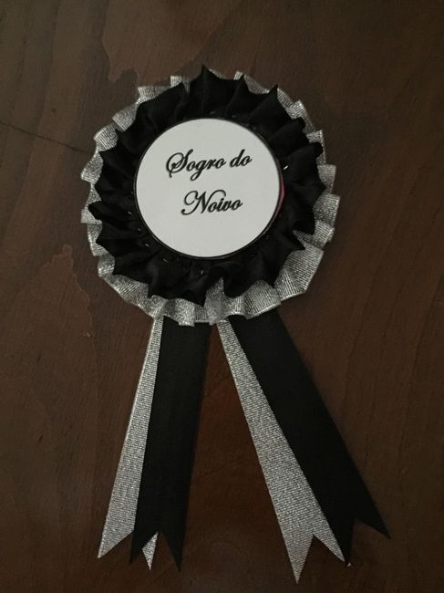 Crachás para a despedida do noivo - 2