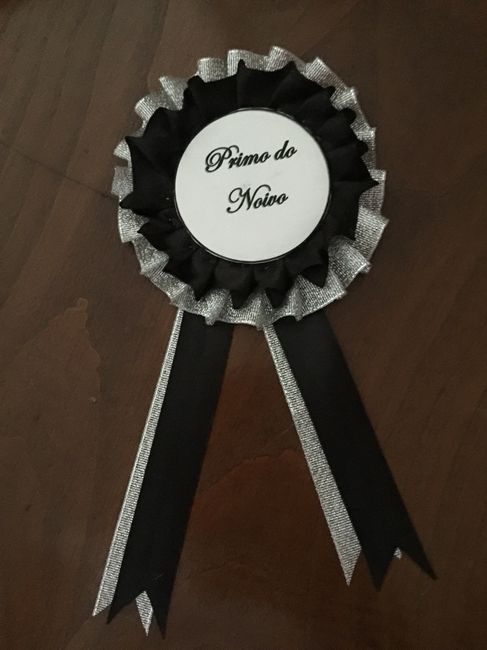 Crachás para a despedida do noivo - 4