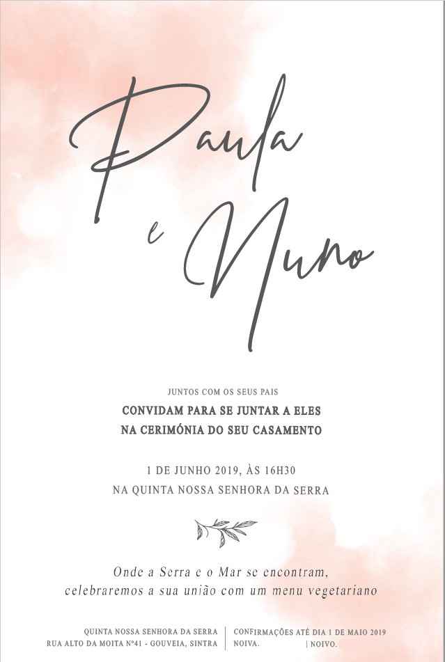Convites, o fim da saga - 3