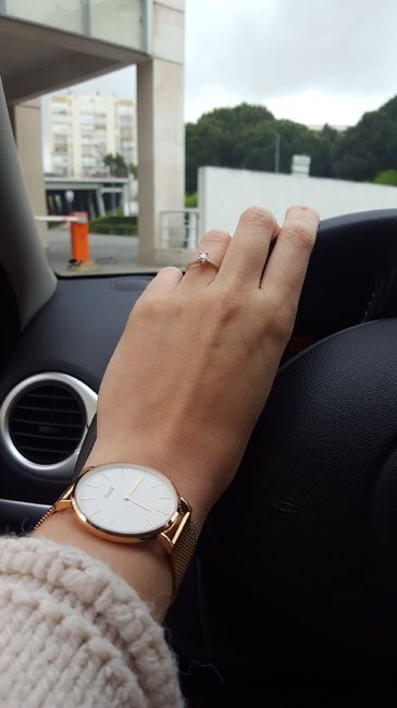o anel de noivado 💍😍 9