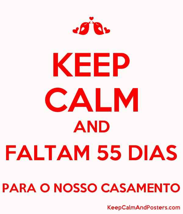 Apenas a 55 dias do dia c - 1