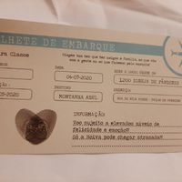 Convite - Tema: Viagens - 3
